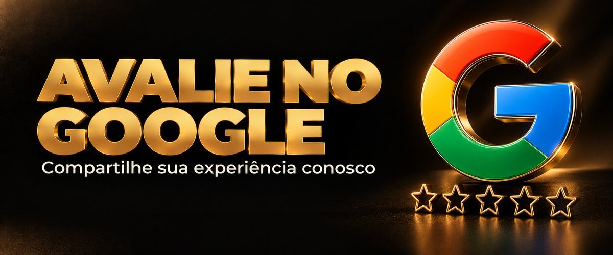 Avalie no Google. Compartilhe sua experiência conosco.